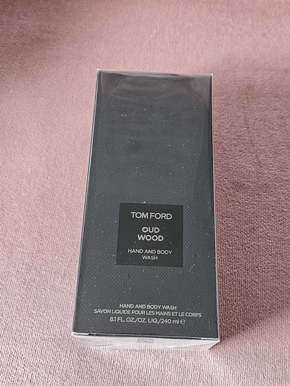 Tom Ford oud wood hand and body wash 240ml AUTHENTIC new sealed BNIB full size
